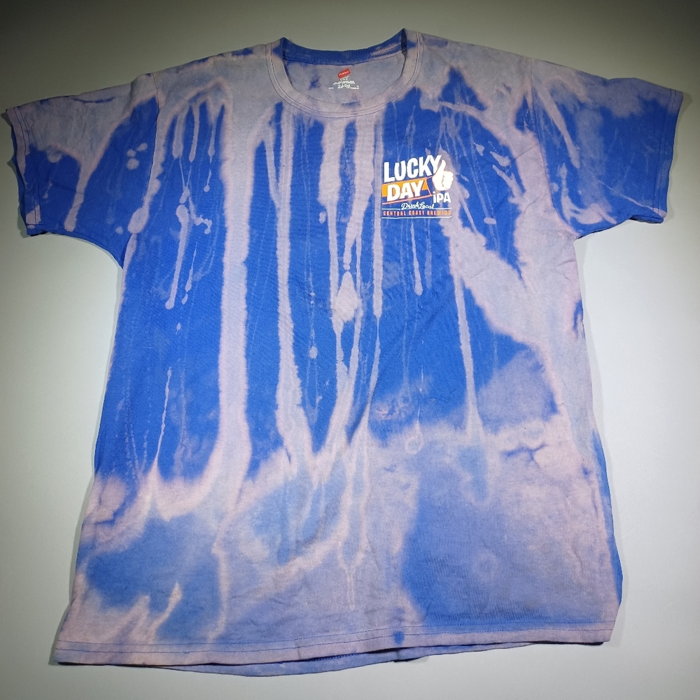 Bleached Lucky Day IPA Tee Size L